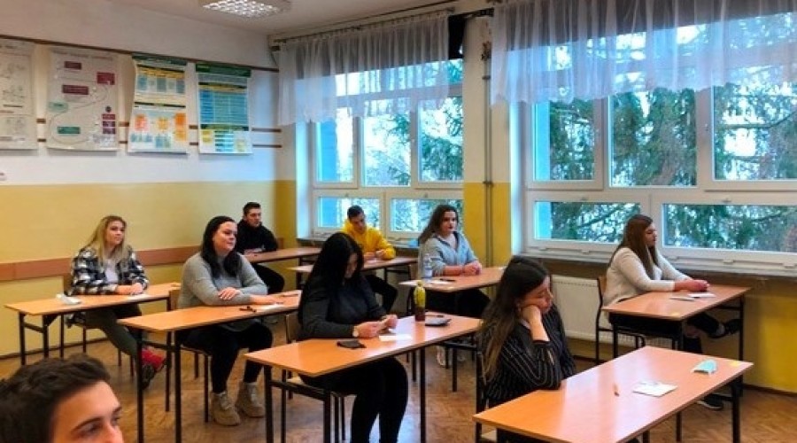 Egzaminy zawodowe w Zespole Szkół   (13)