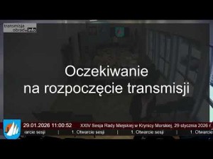 XXIV Sesja Rady Miejskiej w Krynicy Morskiej 29 stycznia 2026 r