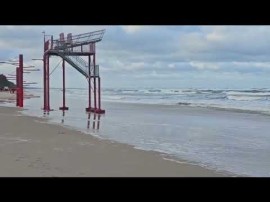 Sztorm i cofka na Bałtyku 2025