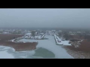 Katy Rybackie Port Jachtowy z drona