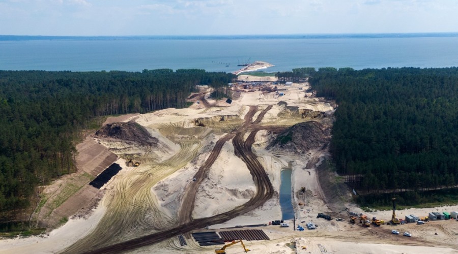 przekop mierzei wiślanej 25.06.202010