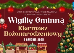 Wójt Gminy Sztutowo zaprasza na Gminną Wigilię 2025