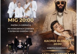 Dni Nowego Dworu Gdańskiego 2026. MIG, DEFIS, Kacper Błoński i Malik Montana wystąpią na miejskiej scenie