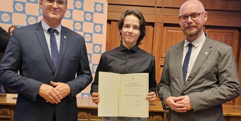 Gala Stypendium Prezesa Rady Ministrów 2025/2026 Uczniowie z Nowego Dworu Gdańskiego docenieni