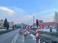 utrudnienia na DW501 Sztutowo