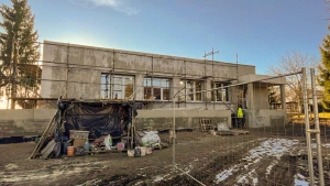 Trwa generalny remont budynku na potrzeby Klubu Seniora w Drewnicy.