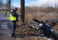 Powiat Nowodworski. Policyjne podsumowanie weekendu. 4 zdarzenia drogowe