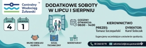 Centralny Wodociąg Żuławski wydłuża godziny obsługi w wakacje. Biuro będzie otwarte także w soboty