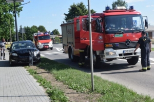 Kolizja na Warszawskiej w Nowym Dworze Gdańskim - 19.06.2017