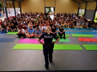 Bezpieczeństwo nad wodą, hejt w sieci oraz narkotyki - głównymi tematami spotkania z kolonistami