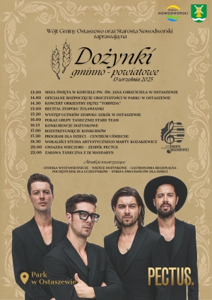 Dożynki Gminno-Powiatowe 2025 w Ostaszewie