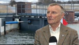 Aktualna sytuacja hydrologiczna na Żuławach. Kulminacja sztormu pod stałą kontrolą służb