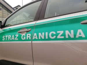 Samochód z cudzoziemcami skontrolowała Straż Graniczna w Elblągu