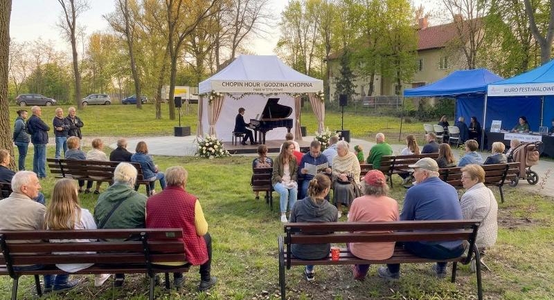 Godzina Chopina w Parku Schopenhauera w Sztutowie