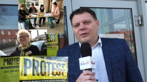 protest nauczycieli strajk