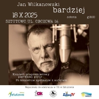 Sztutowo. Piwnica Kultury zaprasza na koncert Jana Wilkanowskiego.