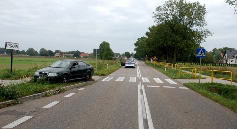 Potrącenie 15-latki na przejściu dla pieszych w Cyganku. Kierująca straciła prawo jazdy.