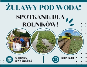 Nowy Dwór Gdański: Spotkanie z rolnikami poszkodowanymi przez nawałnice