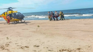 Dwie trudne akcje ratunkowe w Krynicy Morskiej.