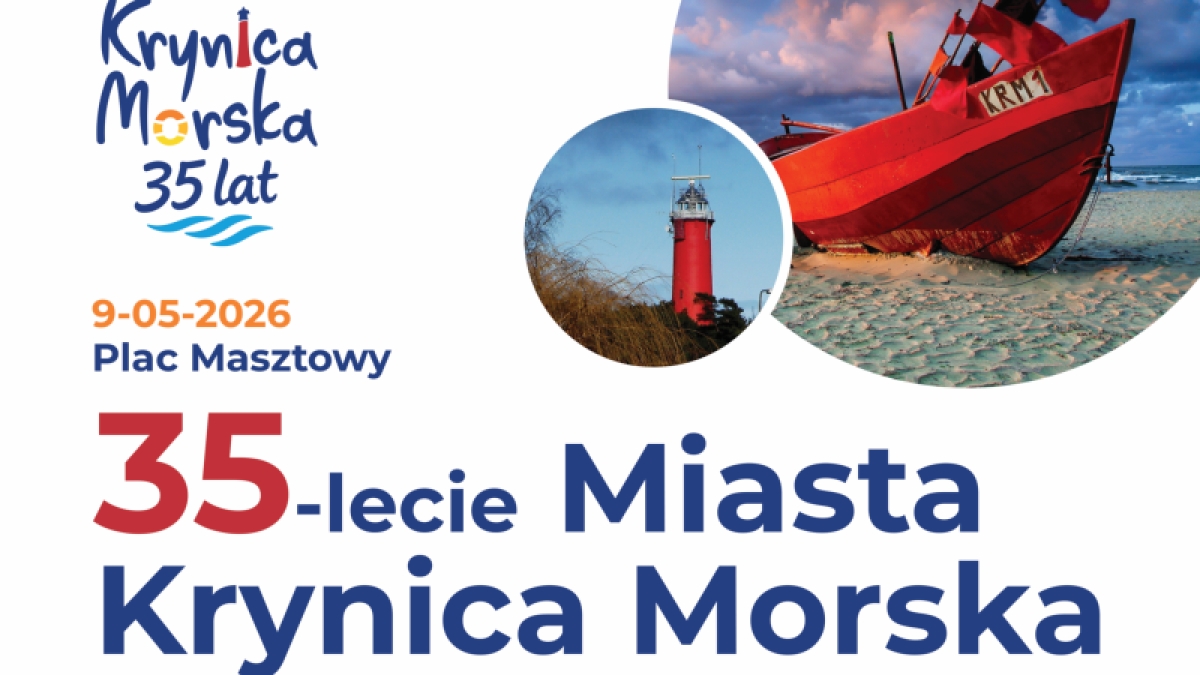 Krynica Morska świętuje 35-lecie praw miejskich. Na scenie gwiazdy Skolim, Enej, Korzuh i Leszek Możdzer.