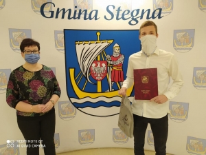 Stypendium Sportowe oraz Wyróżnienia Sportowe Gminy Stegna wręczone .