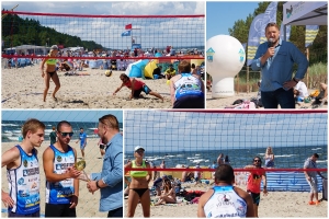 Sztutowo. Turniej o Puchar Wójta Gminy w beach soccera.