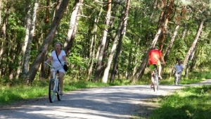 Otwarcie ścieżki rowerowej Krynica Morska - Piaski