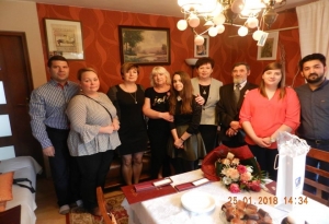 Jubileusz 50-lecia Państwa Mełnickich. Złote Gody w Drewnicy.