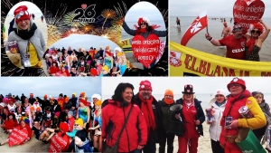 WOŚPowanie – Morsowanie w Stegnie. 26 finał Wielkiej Orkiestry na plaży.
