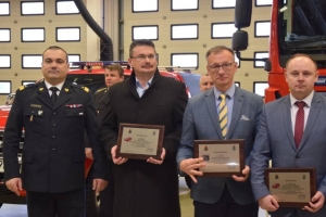 Nowe samochody i sprzęt w KP PSP Nowy Dwór Gdański.