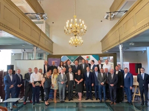 Podsumowanie projektu "Zachowanie wielokulturowego dziedzictwa Żuław" Marszałek Struk na Żuławach.