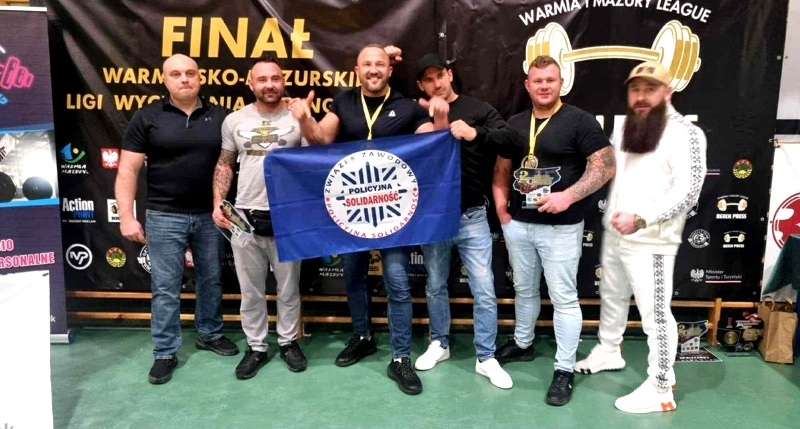 Sukces policjantów ze Sztutowa w finale Ligi Warmińsko-Mazurskiej 