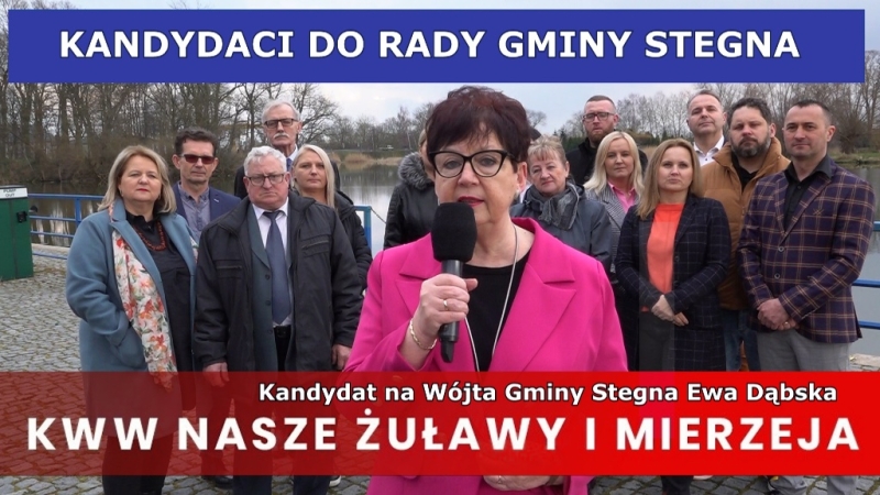 Kandydaci do Rady Gminy Stegna KWW Nasze Żuławy i Mierzeja