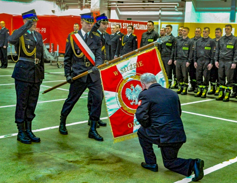 Na zasłużoną emeryturę przeszedł Komendant Powiatowy Państwowej Straży Pożarnej w Nowym Dworze Gdańskim st. bryg. Janusz Leszczewski.