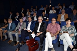 Stegna. Spotkanie samorządowców z Marszałkiem Województwa Pomorskiego.