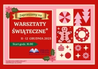 Krynica Morska. Świąteczne warsztaty w bibliotece miejskiej. 