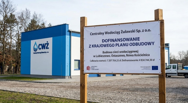 CWŻ inwestuje w zrównoważoną gospodarkę wodno-ściekową na obszarach wiejskich.