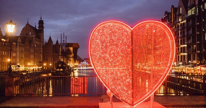 Miłosna atmosfera opanuje cały Gdańsk