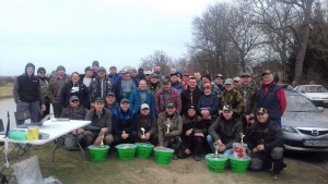 Pierwsze w tym roku zmagania wędkarzy na Tudze.