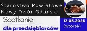 Spotkanie dla przedsiebiorców z powiatu nowodworskiego