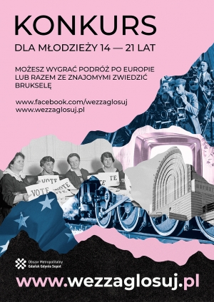 Konkurs dla młodzieży „Weź zagłosuj” – zgłoszenia do dnia 28 maja 2019 r.