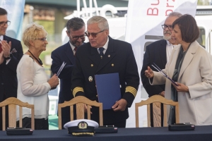 Umowa na tor wodny w ramach "Budowy drogi wodnej łączącej Zalew Wiślany z Zatoką Gdańską"