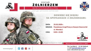Zostań żołnierzem zawodowym - spotkanie informacyjne