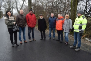 Odcinek Myszewko- Rychnowo Żuławskie z lepszą drogą - 6.12.2017