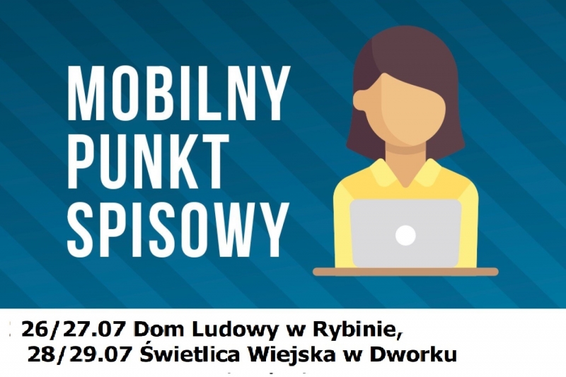 Mobilne  Punkty Spisowe w Gminie Stegna