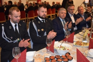 Powiat Nowodworski. Wigilia strażaków ochotników.