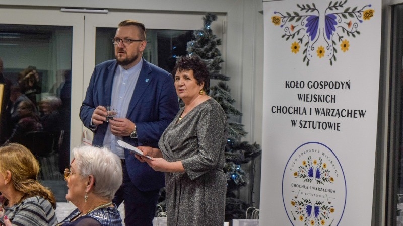 Świąteczne kolędowanie seniorów w Sztutowie