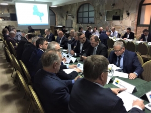 Przedstawiciele z powiatu nowodworskiego na walnym zebraniu członków Metropolia Gdańsk-Gdynia-Sopot.