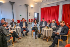 Nowy Dwór Gd. Posiedzenie Zarządu Żuławskiej Lokalnej Grupy Działania.