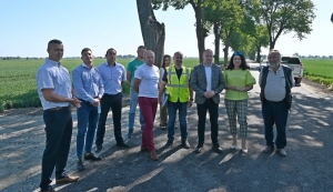 Powiat Nowodworski. Przebudowa drogi powiatowej w Tui zakończona. 